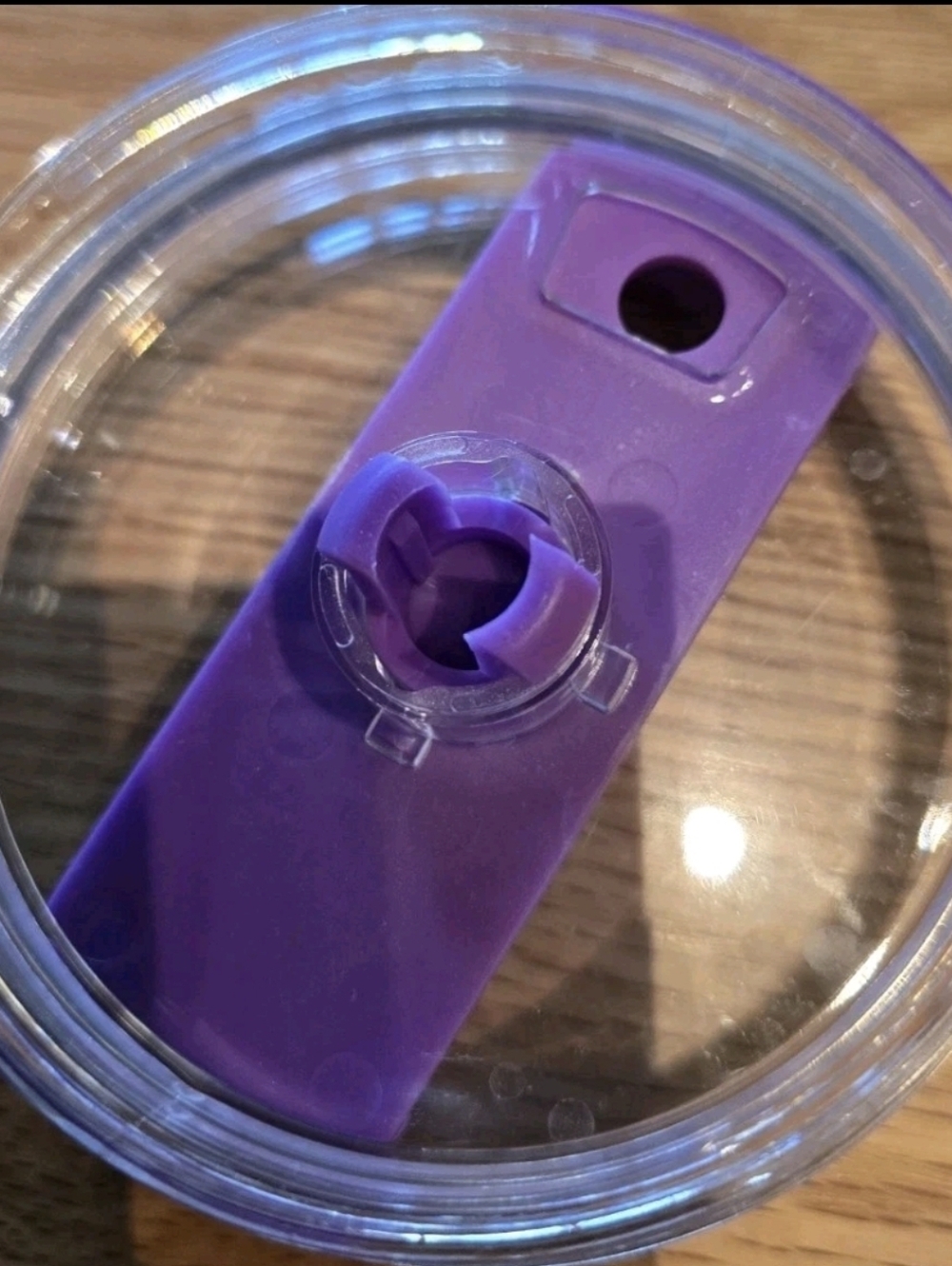 Purple 40oz Insulated Tumbler w Handle Personalized “Jen” Initial J Cup - Picture 10 of 11